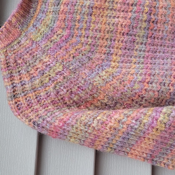 JESSICA SIMPSON PARTIAL WOOL CROPPED SWEATER SIZE LARGE NWT - Picture 11 of 14